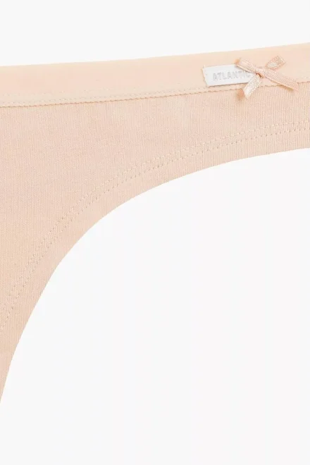 3 PACK tanga 3CLP-017 - Hnědá