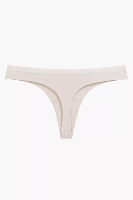3 PACK tanga 3CLP-017 - Ecru