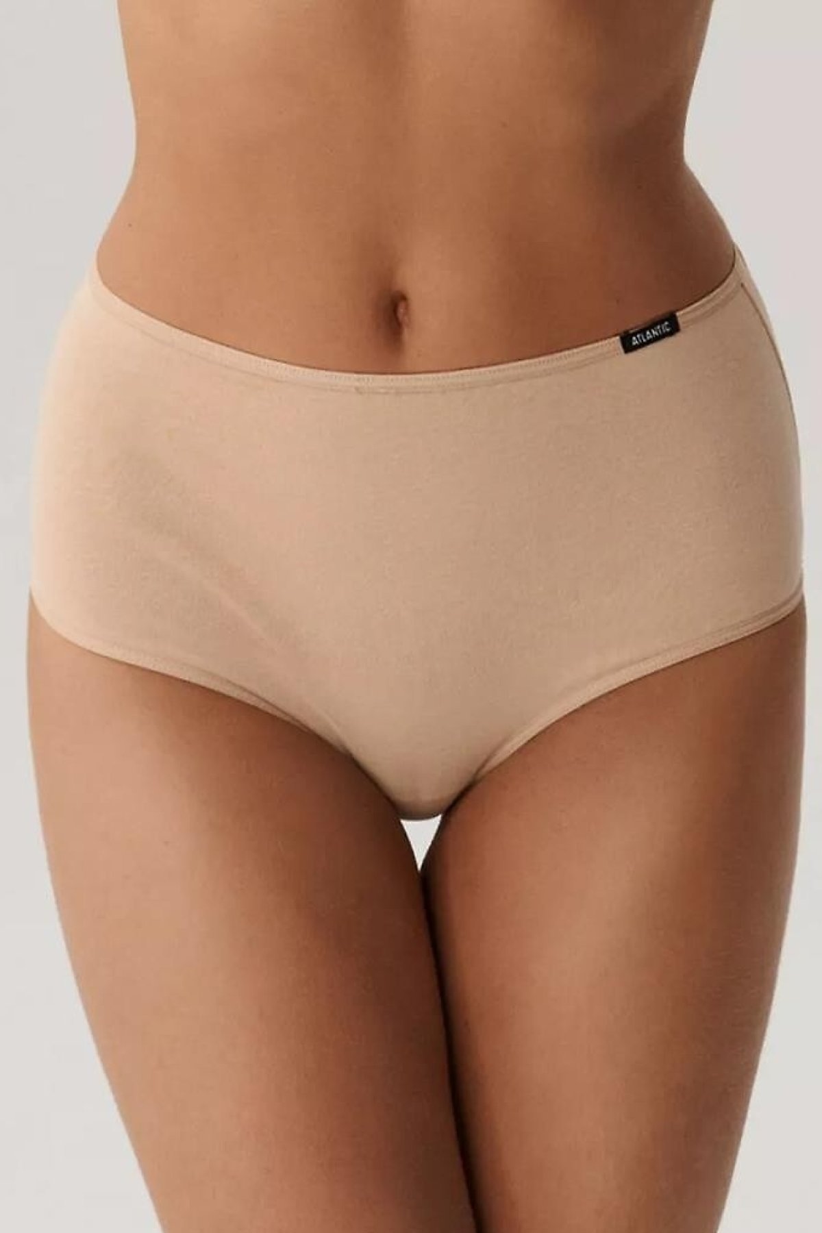 3 PACK kalhotky Atlantic 3BLP-585 - Maxi Béžová S