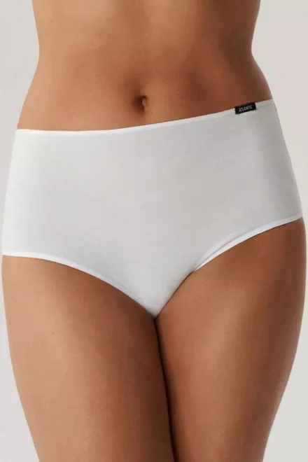 3 PACK kalhotky 3BLP-585 - Maxi - Bílá