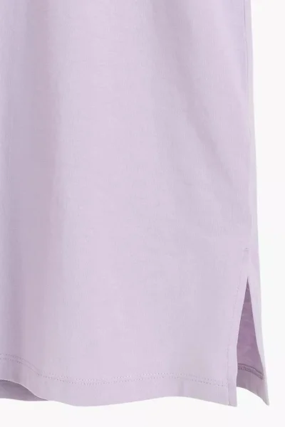 Noční košile NLD-001 - bavlna - Světle fialová
