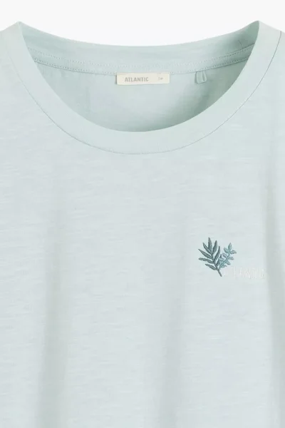 Noční košile NLD-002 - bavlna - Mátová