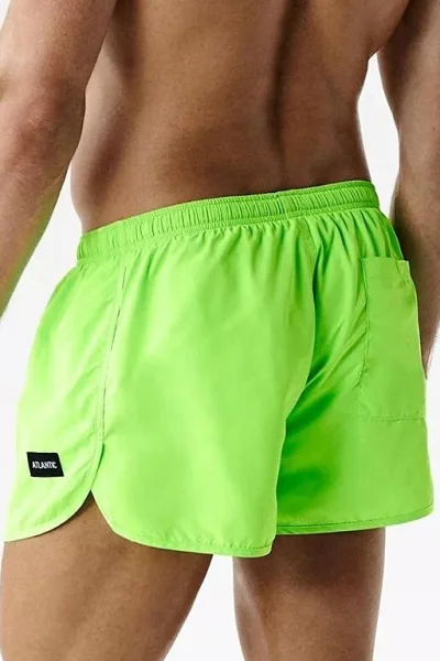 Pánské plavky KMB-237/26 - Neonová (žluto-zelená)