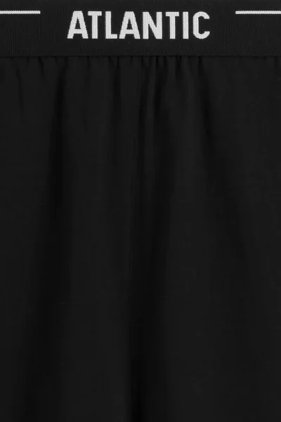 Pyžamové kraťasy NMB-046 - Černá