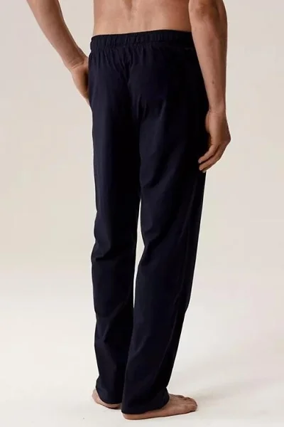 Pyžamové kalhoty NMB-040 - Tmavě modrá