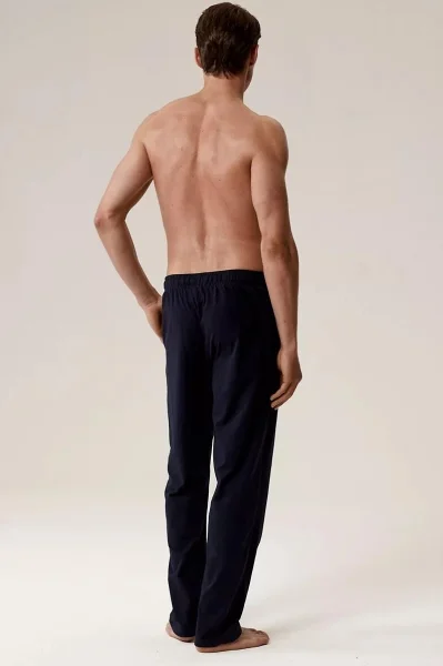 Pyžamové kalhoty NMB-040 - Tmavě modrá