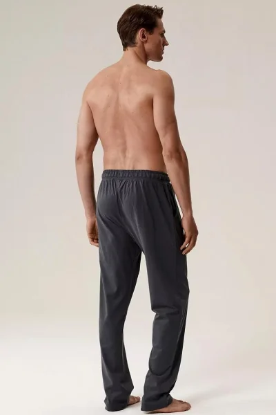 Pyžamové kalhoty NMB-040 - Tmavě šedá