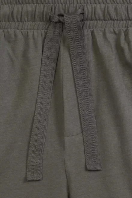 Pánské pyžamové kraťasy NMB-039 - Khaki
