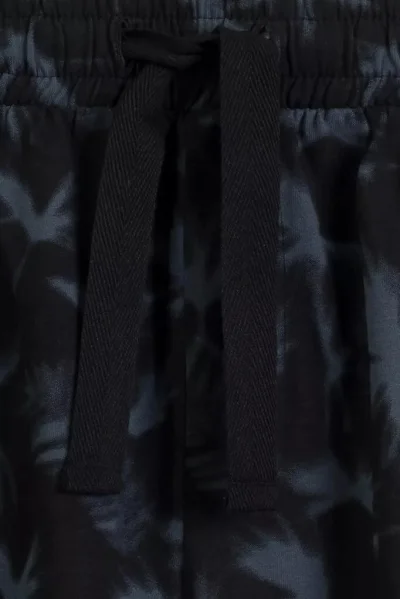 Pánské pyžamo NMP-399 - bavlna - Mátovo-tmavěmodrá