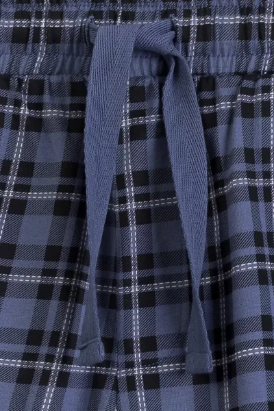 Pánské pyžamo NMP-401 - bavlna - Tmavěmodrá-modrá