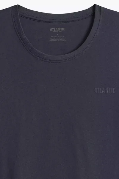 Pánské pyžamo NMP-381 - Tmavěmodrá-modrá