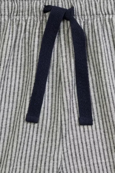 Pánské pyžamo NMP-381 - Šedo-tmavěmodrá