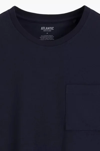 Pánské pyžamo NMP-402 - Tmavě modrá