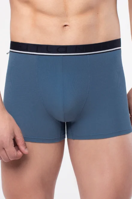 Pánské boxerky MH-1061 Pima Cotton Denim - Tmavě modrá