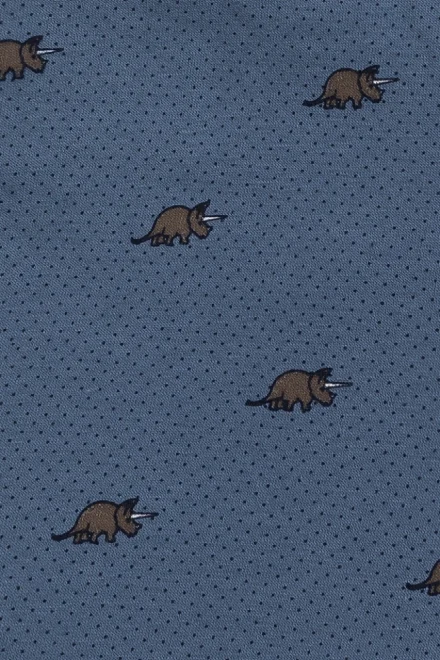 3 PACK boxerky 3MH-191 - Tmavěmodrá-modrá