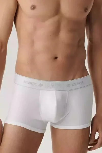 Pánské boxerky BMH-1200 - s kapsičkou - Bílá