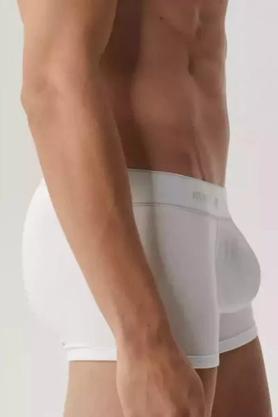 Pánské boxerky BMH-1200 - s kapsičkou - Bílá