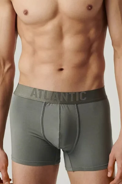 Pánské boxerky MH-1201 - mikromodal - Khaki