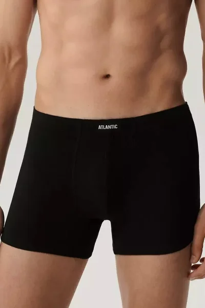 5 PACK boxerky 5bMH-007 - bavlna - Černo-šedá
