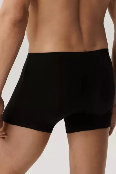 5 PACK boxerky 5bMH-007 - bavlna - Černo-šedá