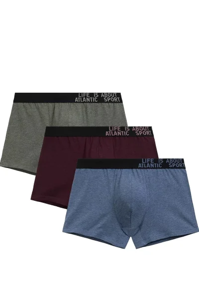 3PACK boxerky 3MH-226/25 - Barevná