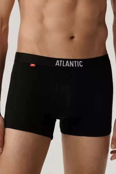 5 PACK boxerky 5BMH-011 - bavlna - Černá