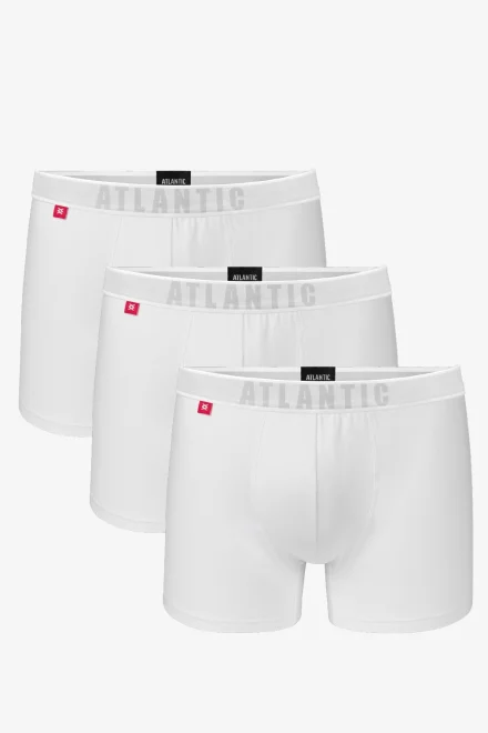 3PACK boxerky 3BMH-011 - Bílá