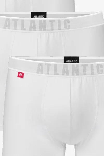 3PACK boxerky 3BMH-011 - Bílá