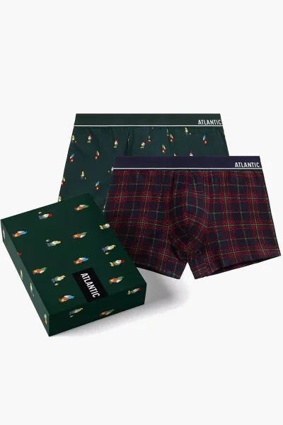 MIX 2 PACK boxerky 2GMH-031/25 - Mix barev