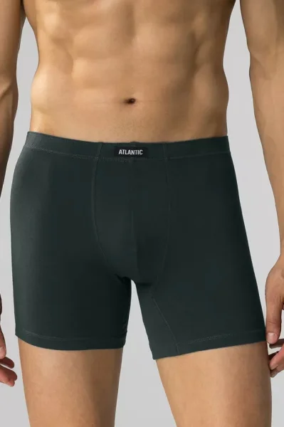 2 PACK boxerky 2MH-173 - Černo-zelená