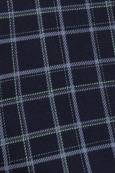 3 PACK boxerky 3MH-234 - Tmavěmodrá-modrá