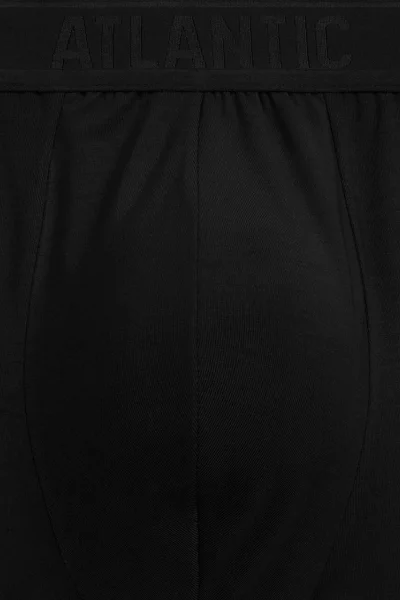 2 PACK boxerky 2MH-1204 - micromodal - Černá