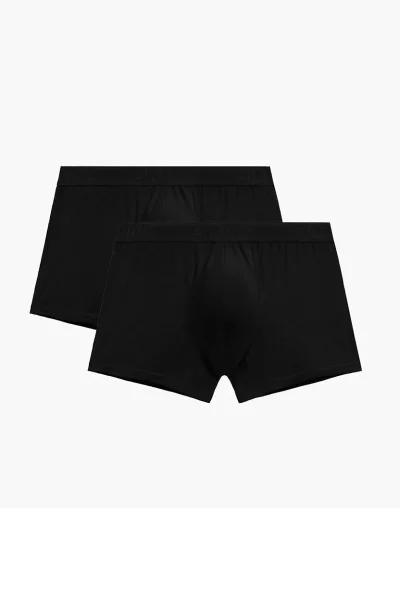 2 PACK boxerky 2MH-1204 - micromodal - Černá