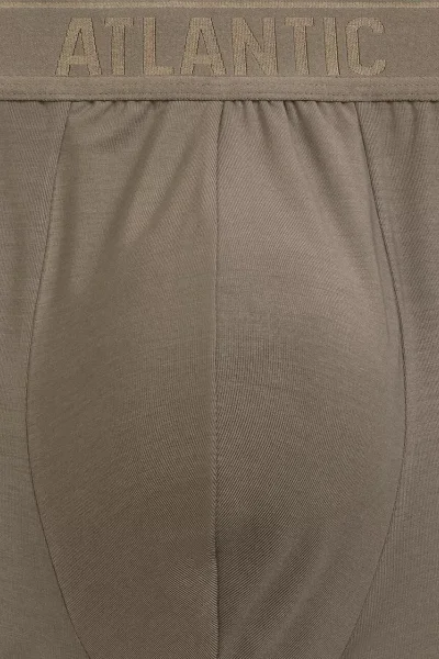 2 PACK boxerky 2MH-1204 - micromodal - Tmavě béžová