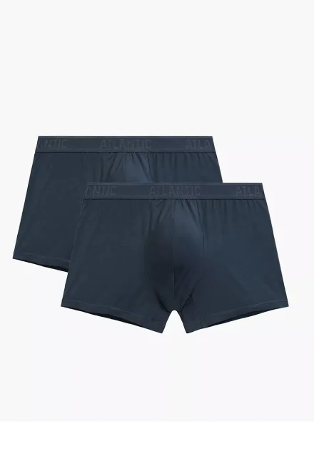 2 PACK boxerky 2MH-1204 - micromodal - Tmavě modrá