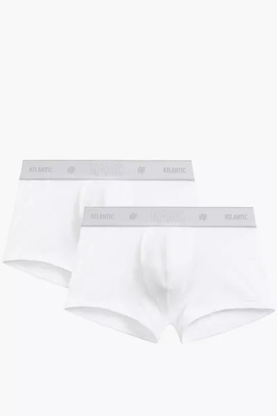 2 PACK boxerky 2BMH-1200 - magic pocket - Bílá