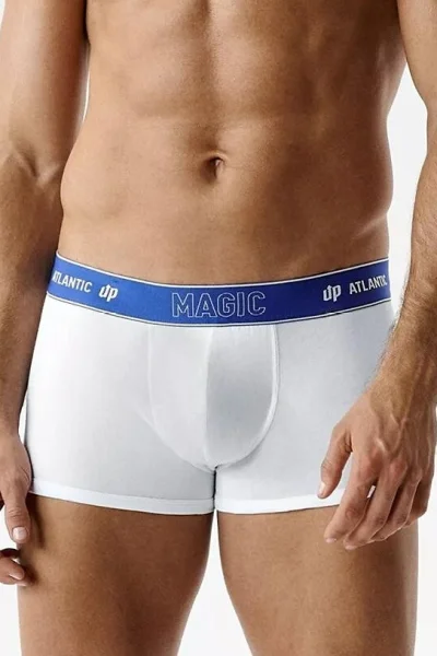 Pánské boxerky MH-1200 - push up - Bílá