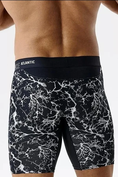 Pánské boxerky MH-1206 - bambus - Tmavě modrá