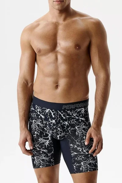 Pánské boxerky MH-1206 - bambus - Tmavě modrá