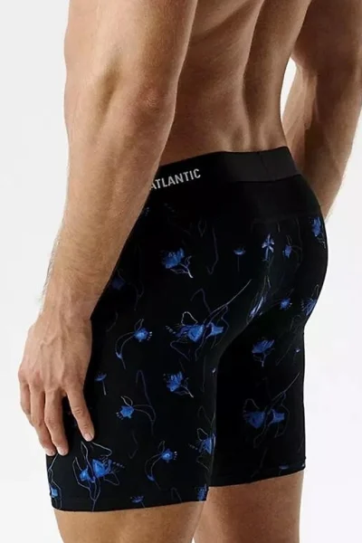 Pánské boxerky MH-1207 - bambus - Černá