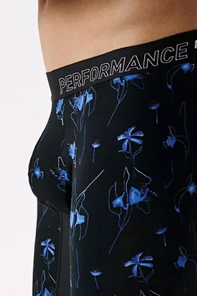 Pánské boxerky MH-1207 - bambus - Černá