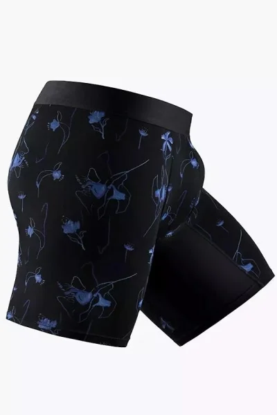 Pánské boxerky MH-1207 - bambus - Černá