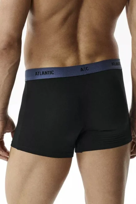 6 PACK boxerky 6SMH-004 - bavlna - Černá