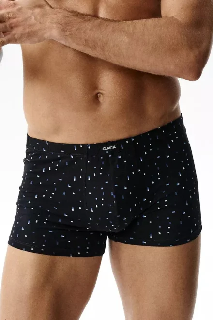 3 PACK boxerky 3MH-245/26 - bavlna - Tmavě modrá