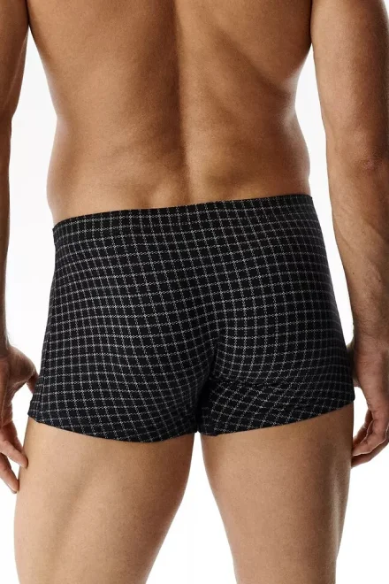 3 PACK boxerky 3MH-242 - bavlna - Tmavě modrá