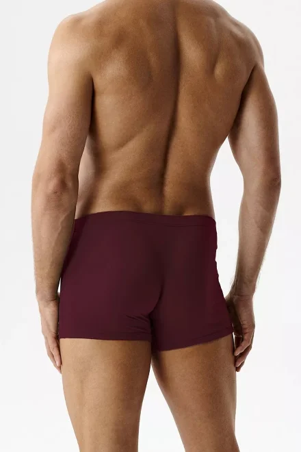 6 PACK boxerky 6SMH-001 - bavlna - Vínově-červená