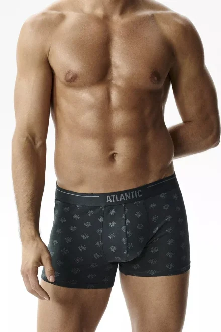 3 PACK boxerky 3MH-240 - krátká nohavička - Grafit