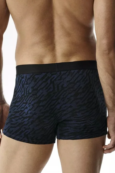 3 PACK boxerky 3MH-239 - krátká nohavička - Tmavě modrá
