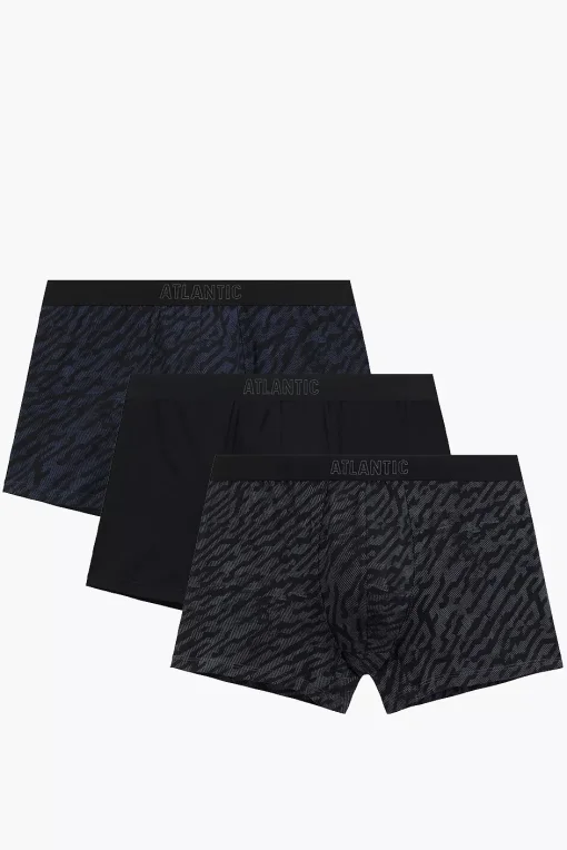 3 PACK boxerky 3MH-239 - krátká nohavička