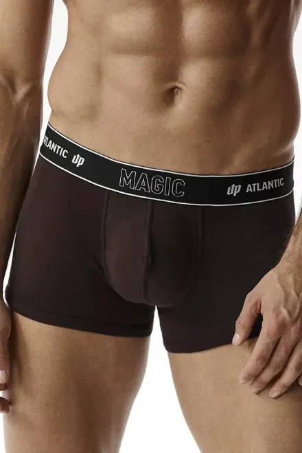 2 PACK boxerky 2MH-1200 - Magic Pocket - Hnedá